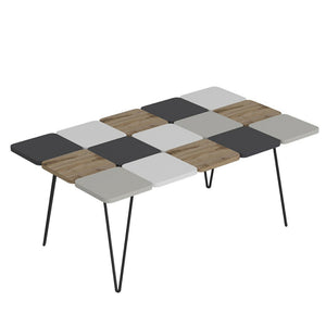 Sofabord Give 44x110x66 cm Flerfarvet [en.casa].