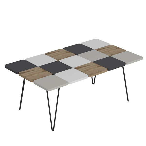 Sofabord Give 44x110x66 cm Flerfarvet [en.casa].