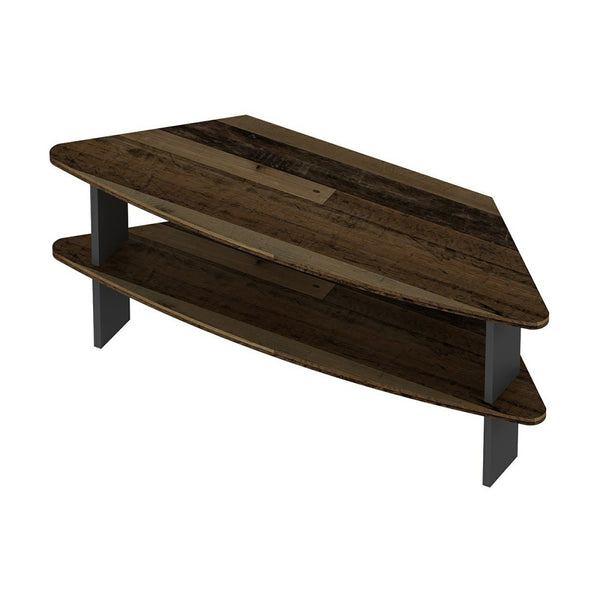 Fredensborg TV-skab 45x116x40 cm gammelt trælook / antracit [en.casa].