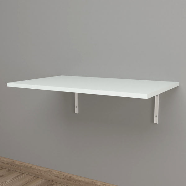Klepp foldbart vægbord 72x45cm hvid [en.casa].