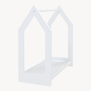 Knagerække Langeskov 78x75x35cm Hvid [en.casa]