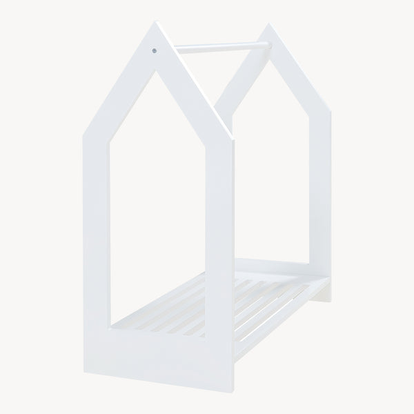 Knagerække Langeskov 78x75x35cm Hvid [en.casa]