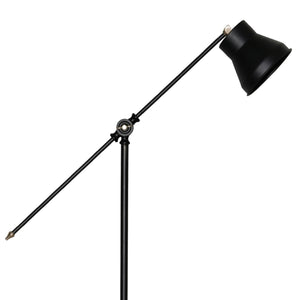 Gulvlampe Peterborough Sort [lux.pro]