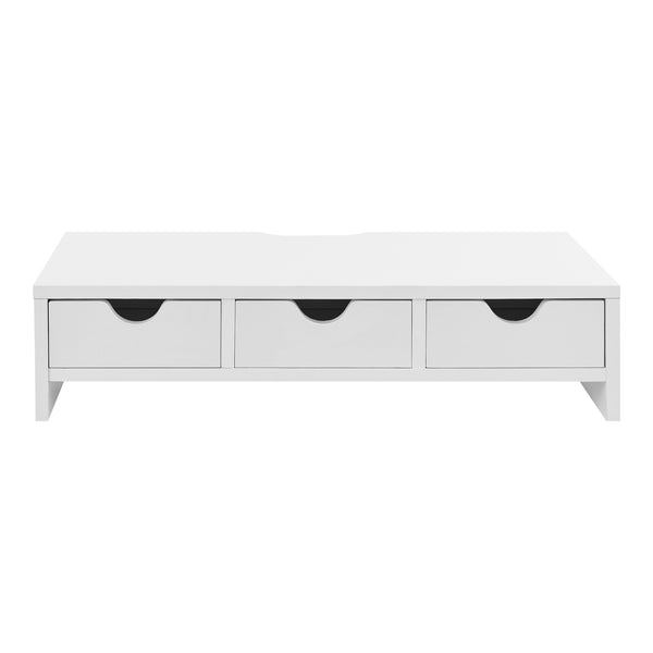 Skærmstativ Ruovesi 12x51x25cm Hvid [en.casa].