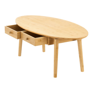 Sofabord Harboøre Bambus Natur [en.casa]