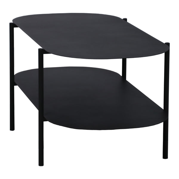 Sofabord Enebakk 112x62x40,5cm sort, mat [en.casa].