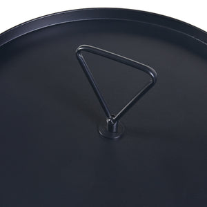 Sidebord Odal metal sort [en.casa].