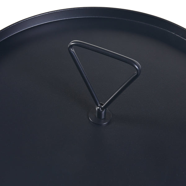 Sidebord Odal metal sort [en.casa].