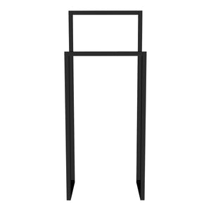 Garderobestativ Holtålen 90x40x25 cm stål [en.casa]