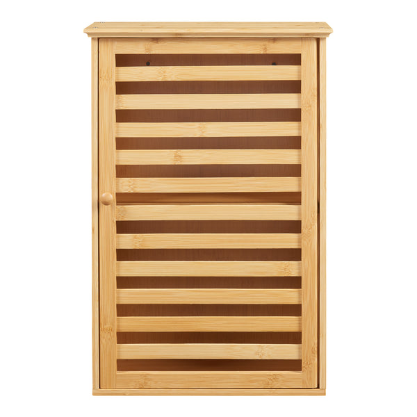 Badeværelsesskab Järfälla 55x37x16 cm Bambus [en.casa]