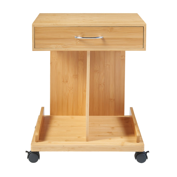 Jokkmokk rullebord 56,5x43x43 cm bambus [en.casa].