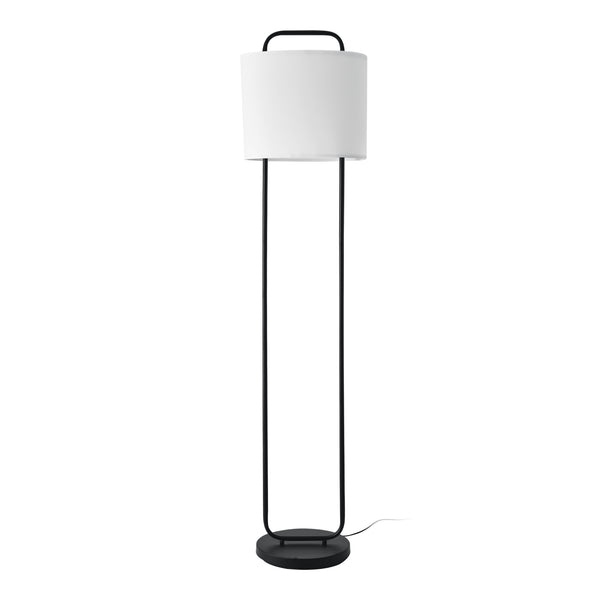 Gulvlampe Meløy Sort/Hvid [lux.pro]