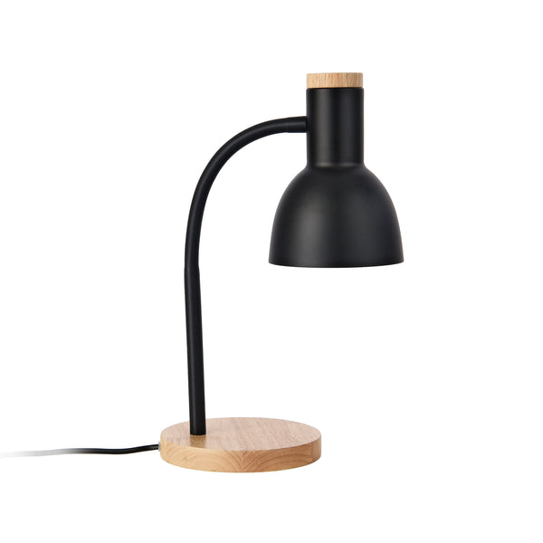 Woodley bordlampe sort [lux.pro].
