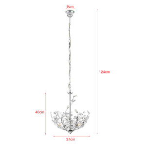 Pendellampe Ampthill 3xE14 kromfarvet [lux.pro]