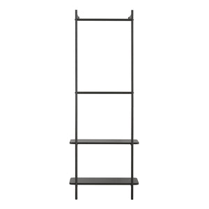 Vægknagerække Bremanger 162x60x26cm sort [en.casa].