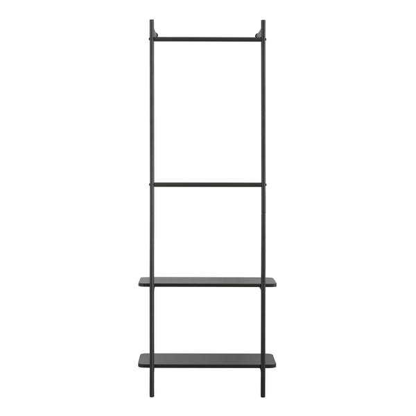 Vægknagerække Bremanger 162x60x26cm sort [en.casa].