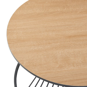 Sofabord Fossbergom sort/eg-look [en.casa].