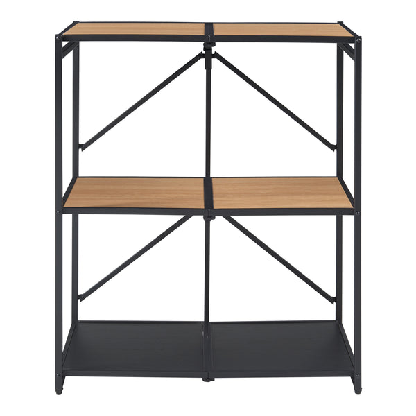 Foldehylde Telemark 81x68x38 cm sort/eg-look [en.casa].