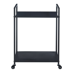 Serveringsvogn Lesja metal sort [en.casa].