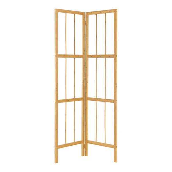 Hjørnegarderobe Hyllestad 165,5x92x8cm Bambus [en.casa]