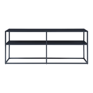 Tv-bord Solund 120x30x46cm Sort [en.casa]