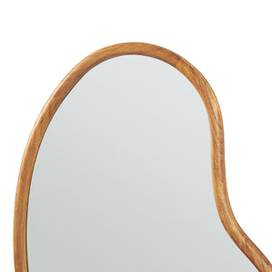 Vægspejl Jokioinen 75x55 cm egetræslook [en.casa].