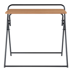 Klapbord Kvitsøy 85x50x80cm sort/eg [en.casa].