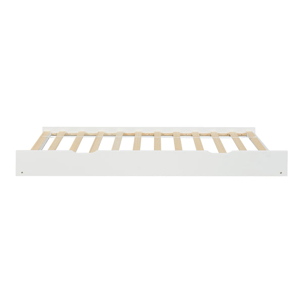 Udtræksseng Ydre 197x94x22 cm Hvid [en.casa]
