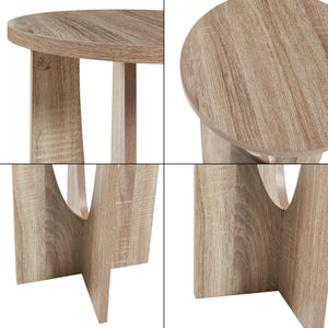 Sidebord Rindal 38x56,5 cm Eg-look [en.casa]