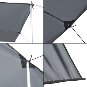 Campingvognsforhæng Beuningen 400x240x235 cm Grå [pro.tec]