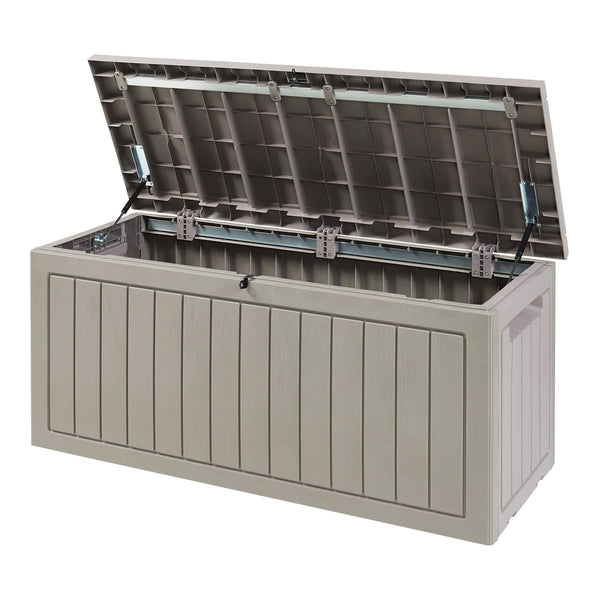 Opbevaringsboks Filetto 124x52,5x57 cm Beige [casa.pro]