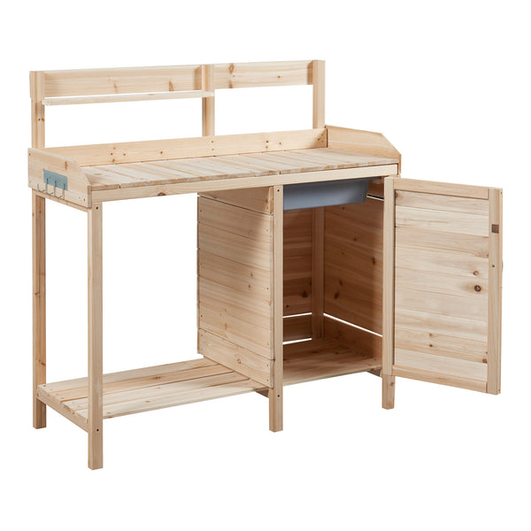 Plantbord Alessano fyrretræ [casa.pro]