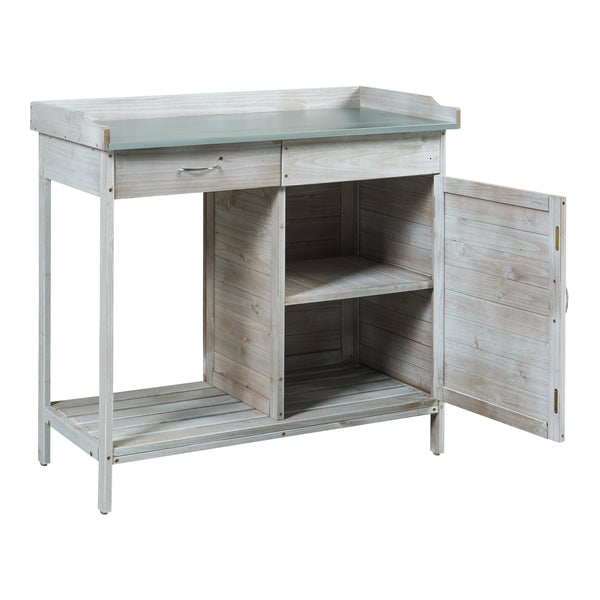 Plantbord Aliano Fyrretræ Grå [casa.pro]