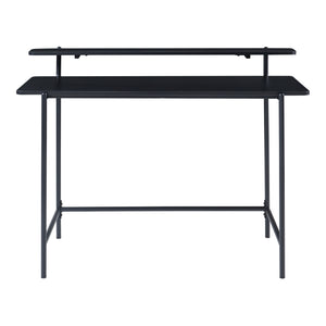 Skrivebord Samnanger 120x55x88 cm Sort [en.casa]
