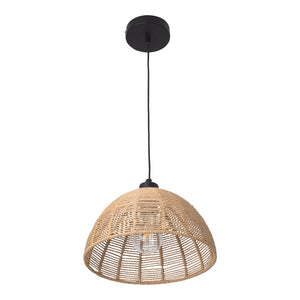 Hængelampe Romsey Metal+Rattan [lux.pro]