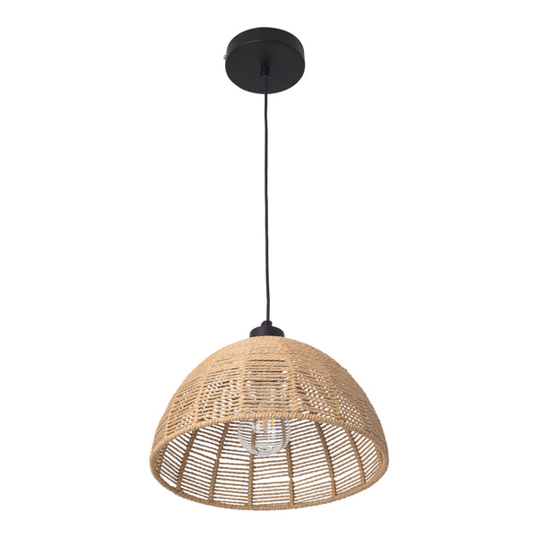 Hængelampe Romsey Metal+Rattan [lux.pro]