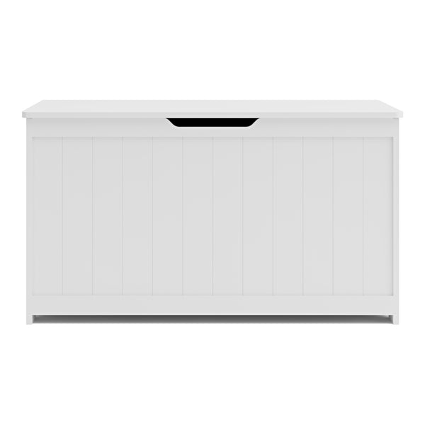 Legetøjskasse Podek 80x40x445 cm Hvid [en.casa].