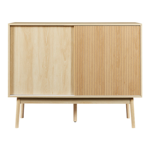 Skænk Landskrona 115x40x90 cm egetræslook [en.casa].