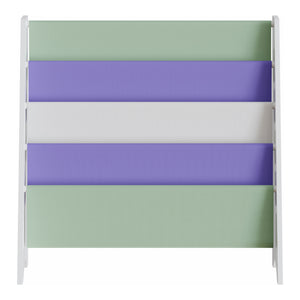 Børnehylde Hornnes 60x62x28 cm Aqua Dream motiv [en.casa]