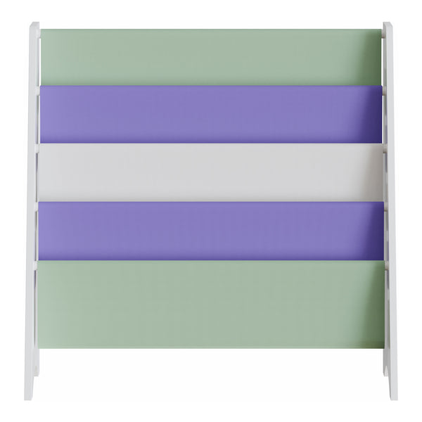 Børnehylde Hornnes 60x62x28 cm Aqua Dream motiv [en.casa]
