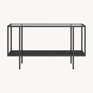Sofabord Nynna 90x50x50 cm sort [en.casa]