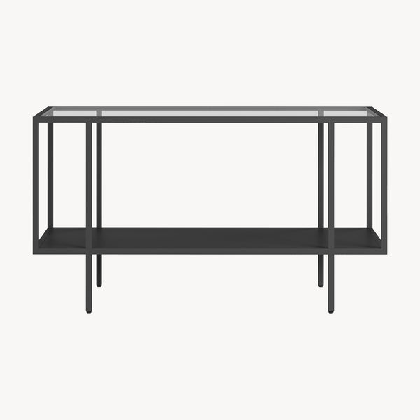 Sofabord Nynna 90x50x50 cm sort [en.casa]