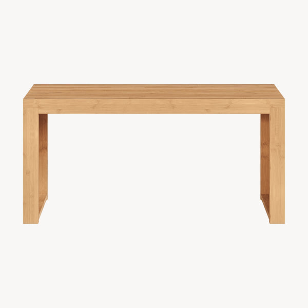 Skobænk Korjad 90x33x43 cm bambus [en.casa]