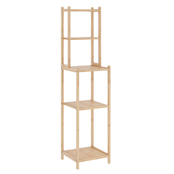 Badreol Anun 128x30x30 cm Bambus Natur [en.casa]