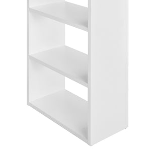 [en.casa]® Skrivebord 120 x 49 x 72 cm 3 Opbevaring  3 Skuffer Hvid