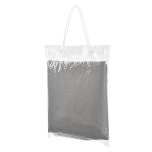 [en.casa]® Soltag - vandafvisende - firkantet - 3m x 5m lysegrå