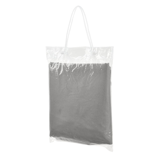 [en.casa]® Soltag - vandafvisende - firkantet - 3m x 5m lysegrå