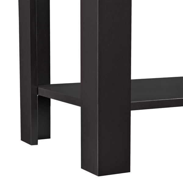 Chur sidebord 60 x 30 x 61,3 cm brun en.casa