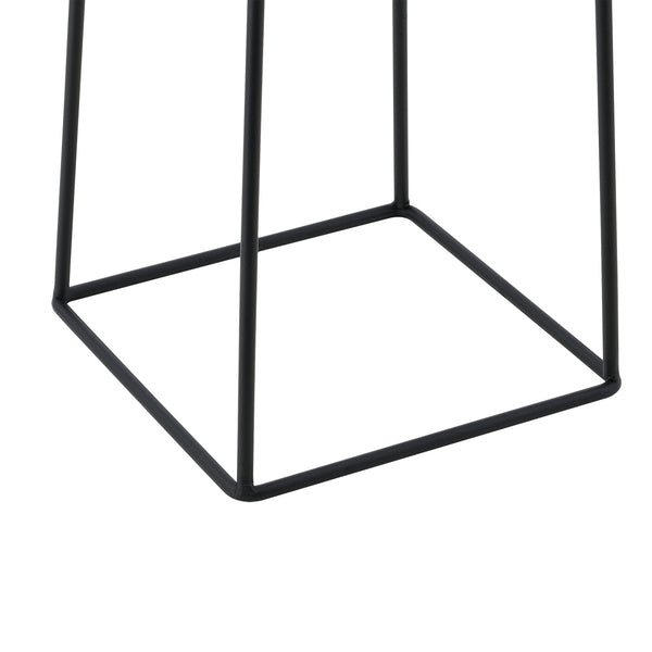 Urtepotteskjuler titmouse 2-delt sort-guld farvet en.casa