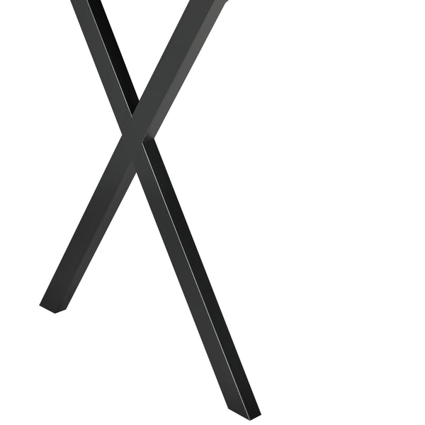 Spisebord Arboga 120x60x75cm til 4 personer Mørkt træ en.casa